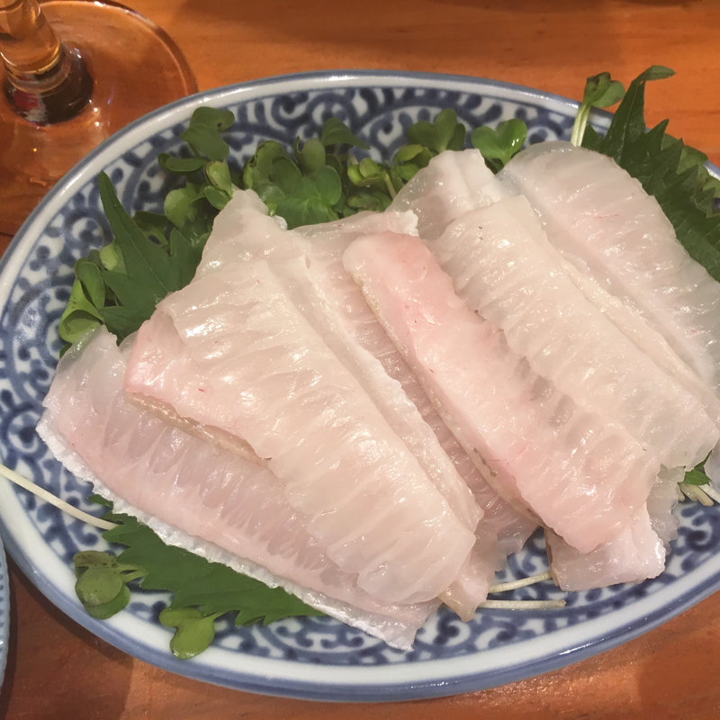 えんがわ刺し(ささの葉 )