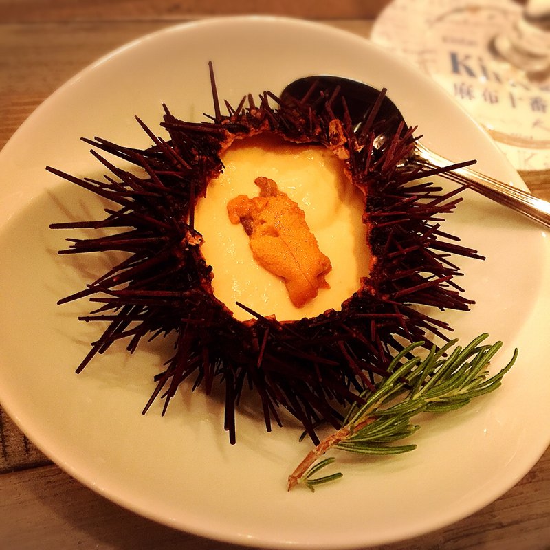 雲丹プリン(麻布十番焼肉 KINTAN)