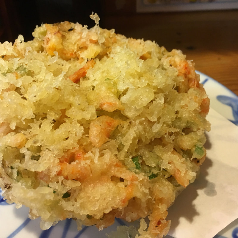 桜海老のかき揚げ(しぞ～か 駅南酒場 （しぞーか）)