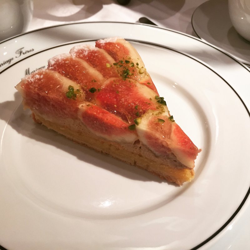 イチジクのタルト(マリアージュフレール 銀座本店 )