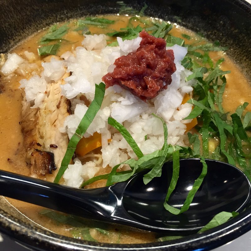 赤みそ みぞれらーめん(蘭丸 （ランマル）)