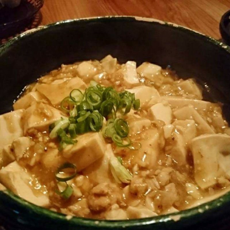 柚子胡椒の麻婆豆腐(開放弦)