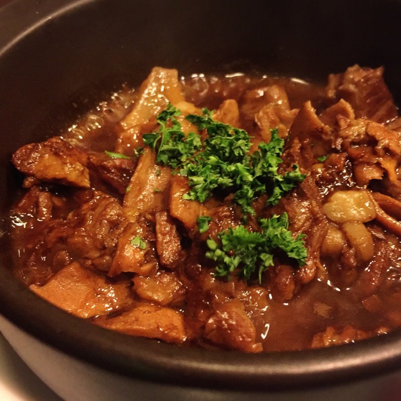 メトロのもつ煮込み(赤坂メトロ)