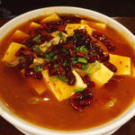 豆腐の四川激辛水煮