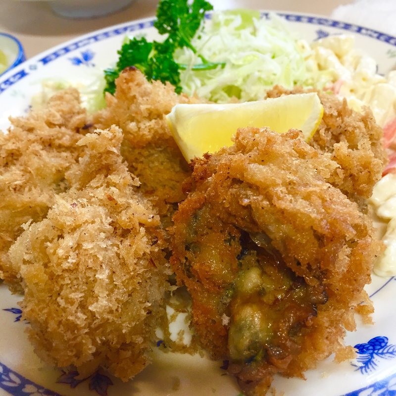 カキフライ定食(磯野家 （いそのや）)