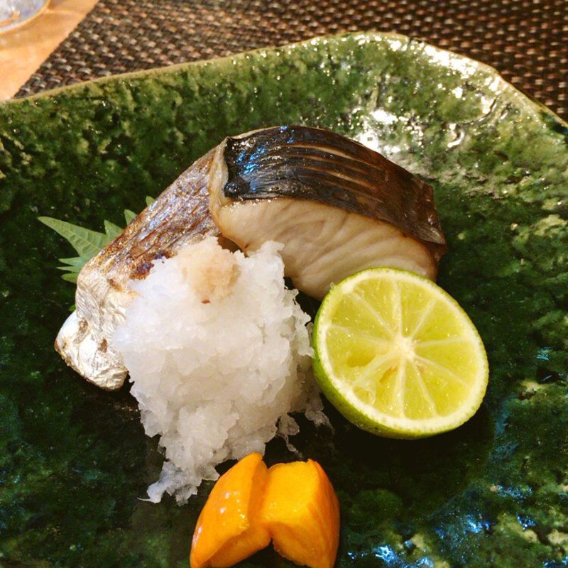 サワラの塩焼き(いわ月 （イワヅキ）)