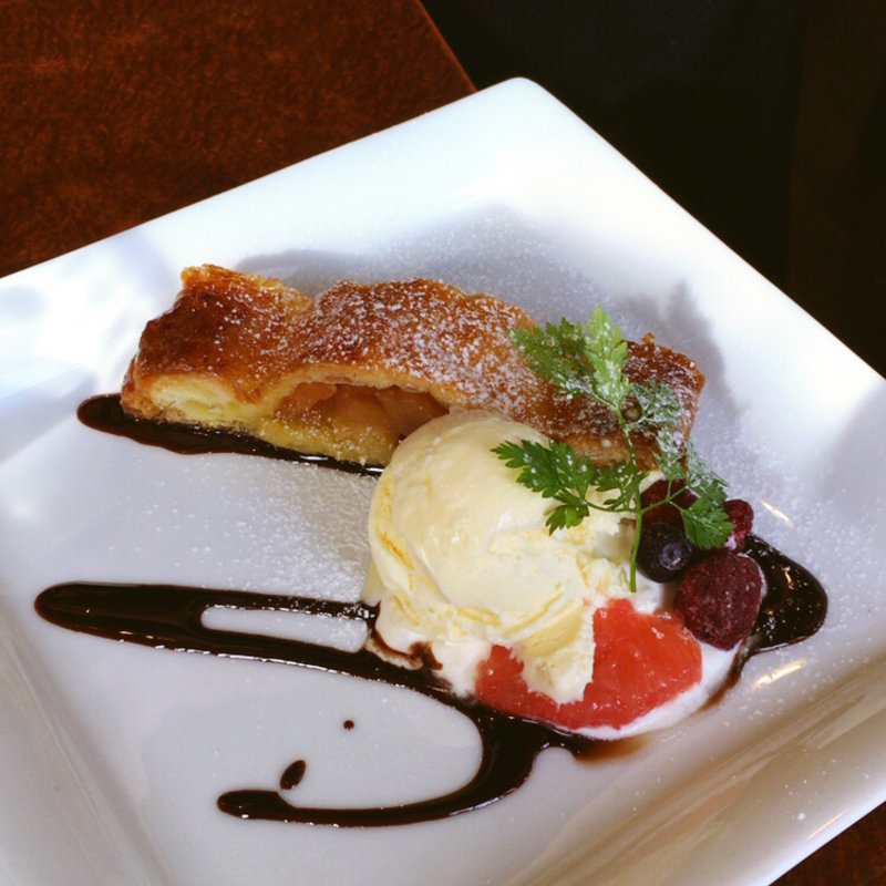 リンとさつまいものパイ(cafe&dining Farfalle)