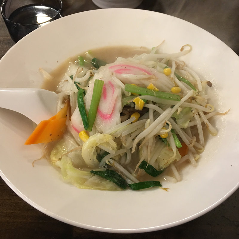 塩野菜タンメン(タンメン専門店 瀧武者)