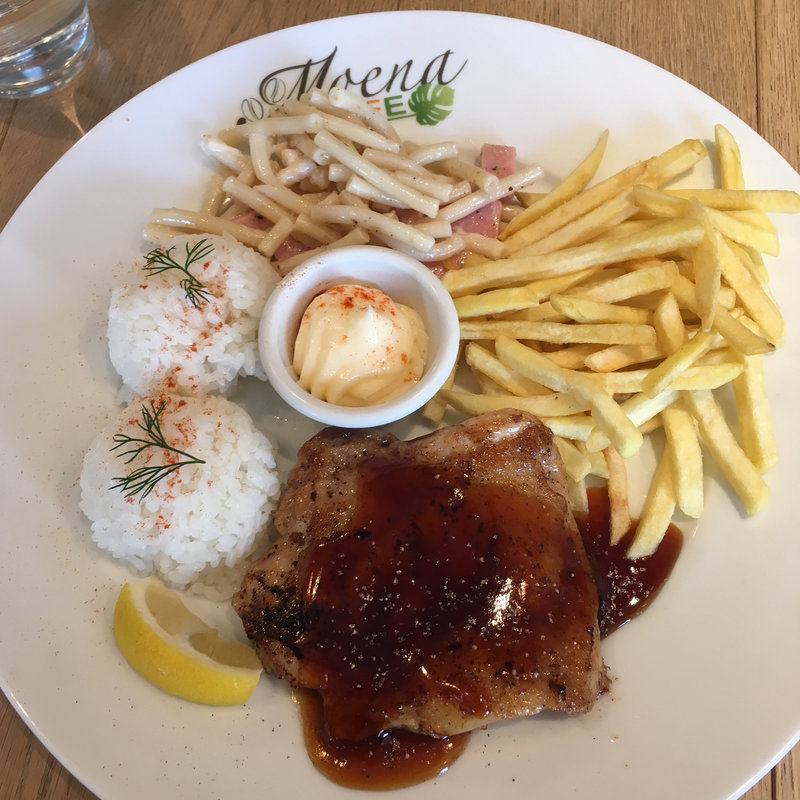 Huli Huliチキンプレート(モエナ カフェ （Moena CAFE）)