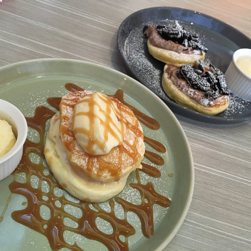 ZARAMEキャラメルパンケーキ(恵比寿楽園テーブル)