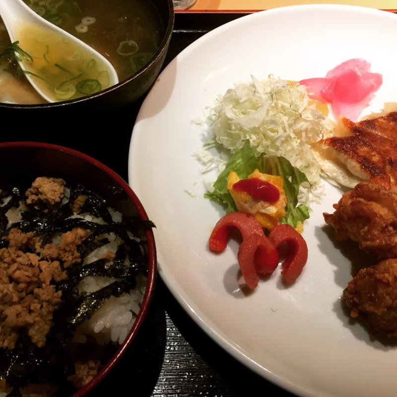 ちびすけ定食(餃子工房ちびすけ 梅田総本店)