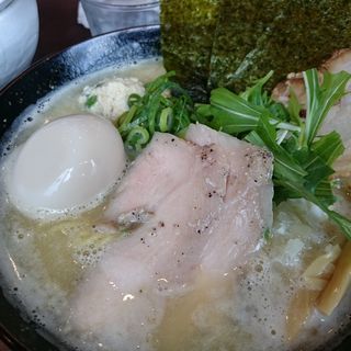 特製 濃厚鶏白湯 塩(らーめん銀杏 松戸店)