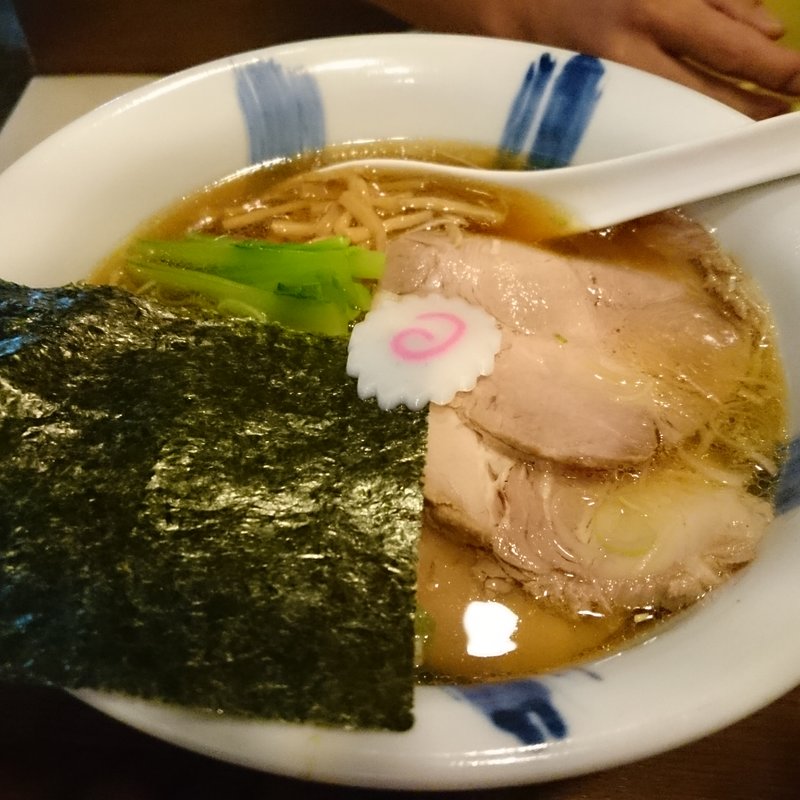 醤油ラーメン + チャーシュー(粋な一生)
