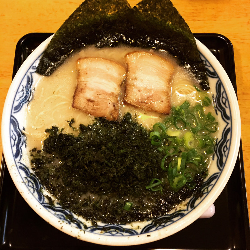 しお岩磯のりラーメン(博多らーめん由丸 茅場町店)