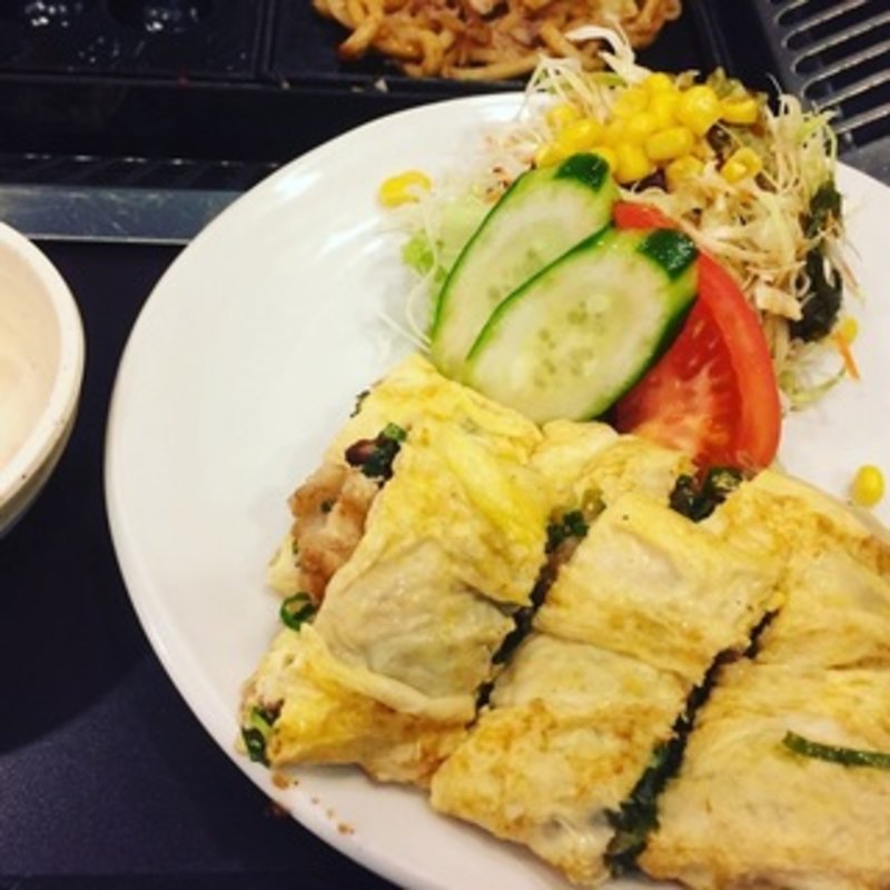 とん平焼定食(蛸之徹 角田店)