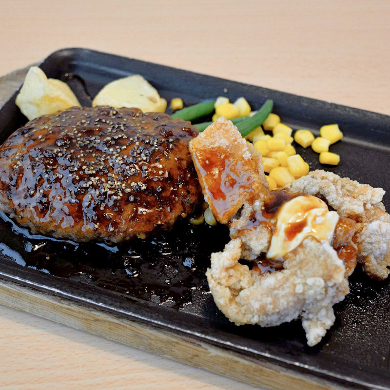 ペッパーハンバーグ＆若どり南蛮(ジョイフル 国分寺店 （Joyfull）)