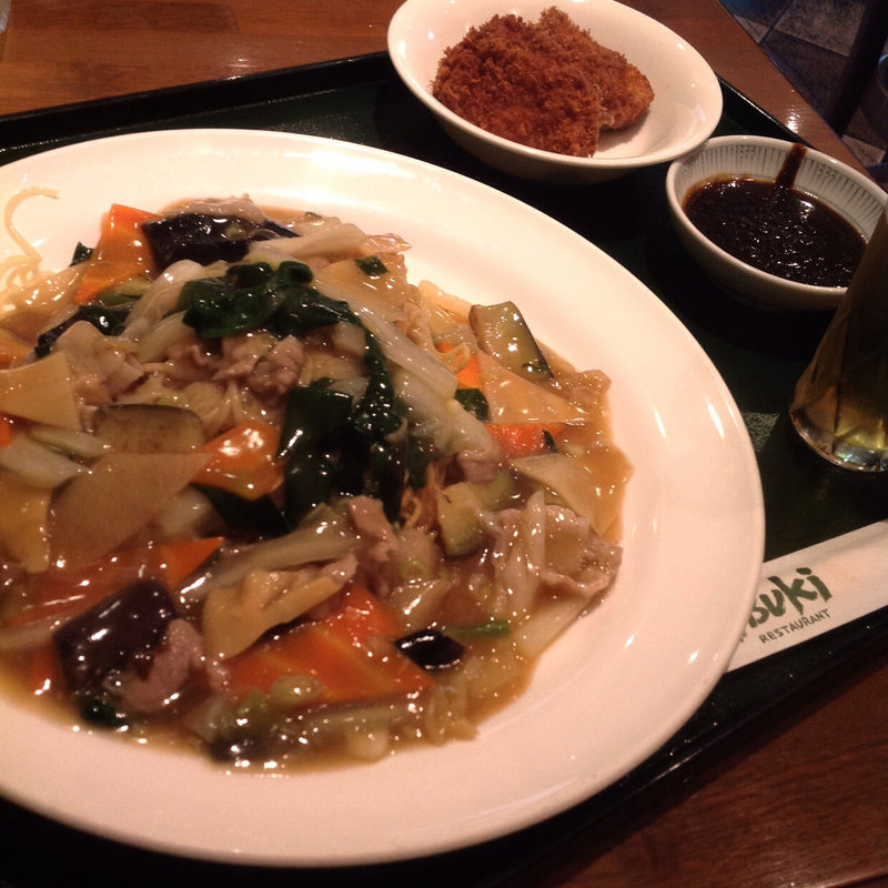 名物あんかけ焼きそば(レストランibuki)