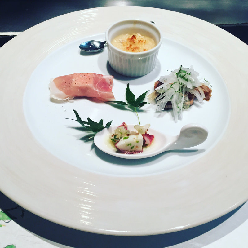 焼きタラバ蟹コース(ステーキ屋 甚)