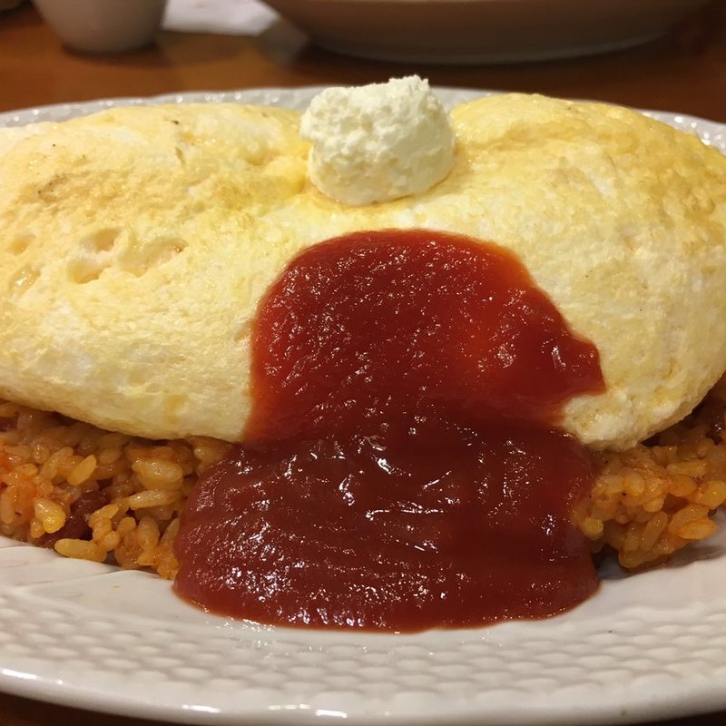 スフレ卵のオムライス(ふんわり卵　渋谷公園通り店)