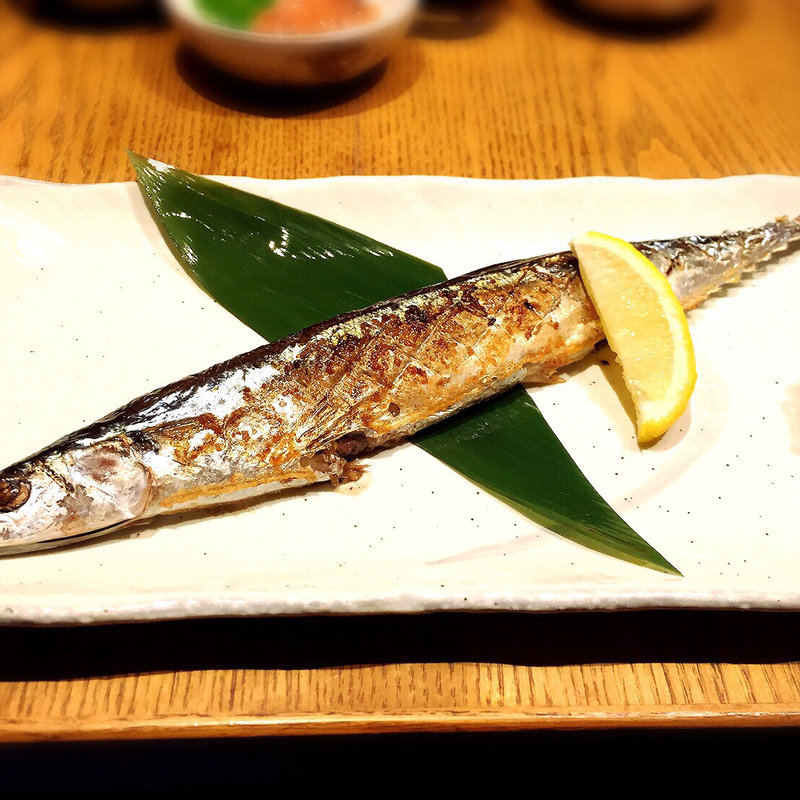 サンマの塩焼き(居酒屋なかめぐろ )