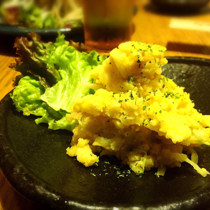 ポテトサラダ ～カレー風味～(居酒屋なかめぐろ )