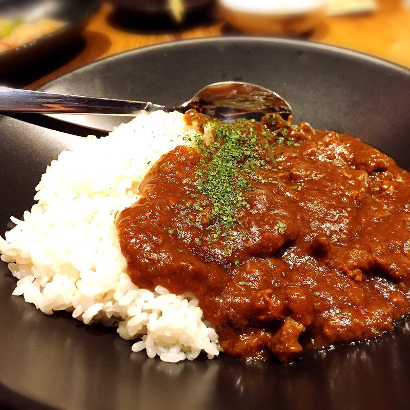 牛タンカレー(居酒屋なかめぐろ )