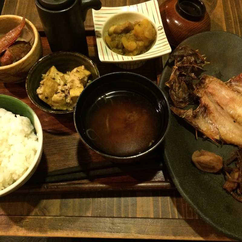 本日のお魚御膳(犬茶屋本舗/茶寮甘壺庵)