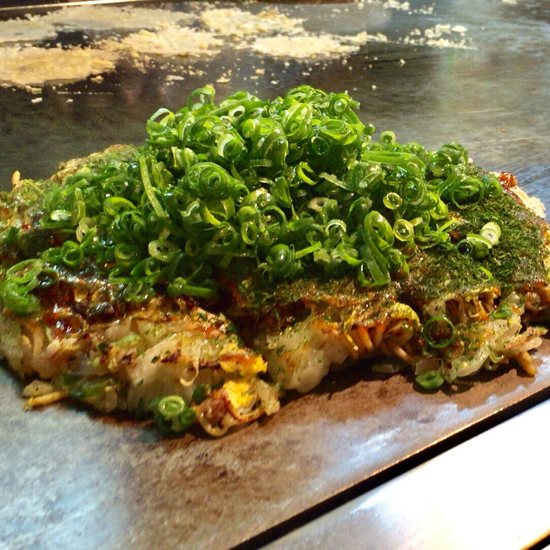 広島こだわり豚玉麺入り(お好み焼 じゅん平)