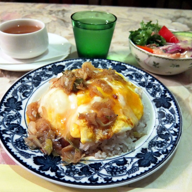 セットメニュー(ピカタライス+ミニサラダ+コンソメスープorコーヒーor紅茶)(アンダンテ )