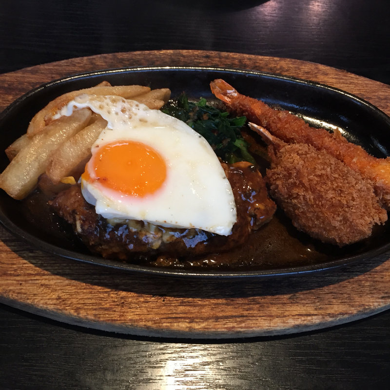 ハンバーグセット(抱梅)