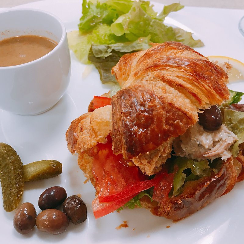 魚介のリエット3種のクロワッサン(日本橋三越フランス展)