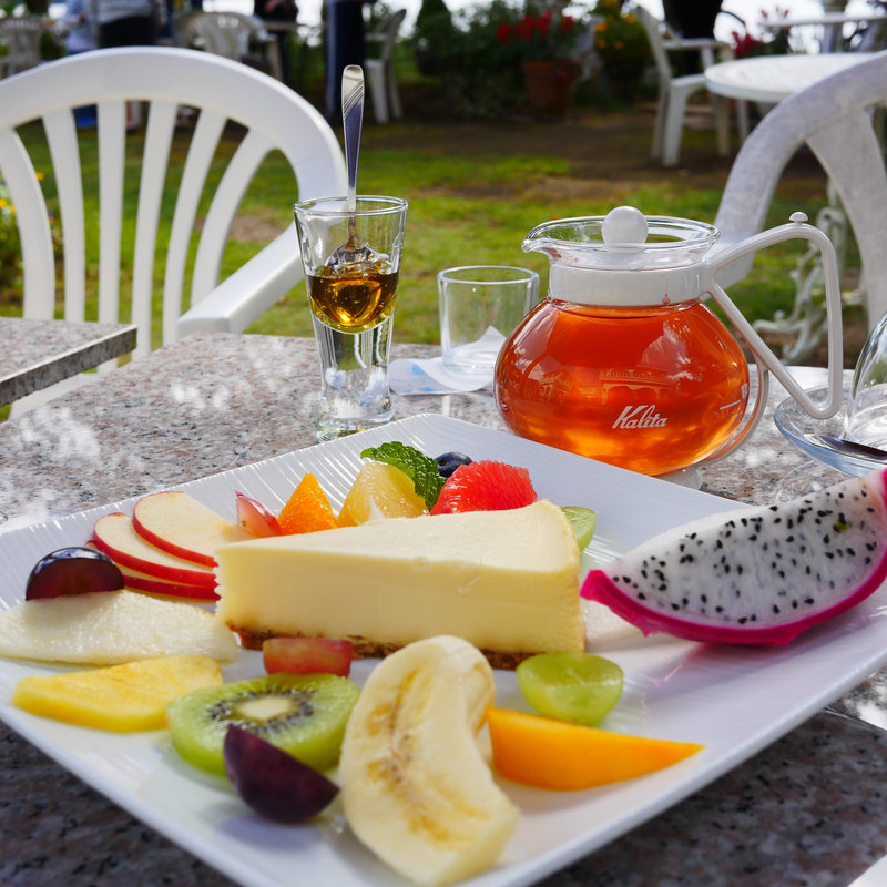 チーズケーキ(カフェ ラ・ボエーム)