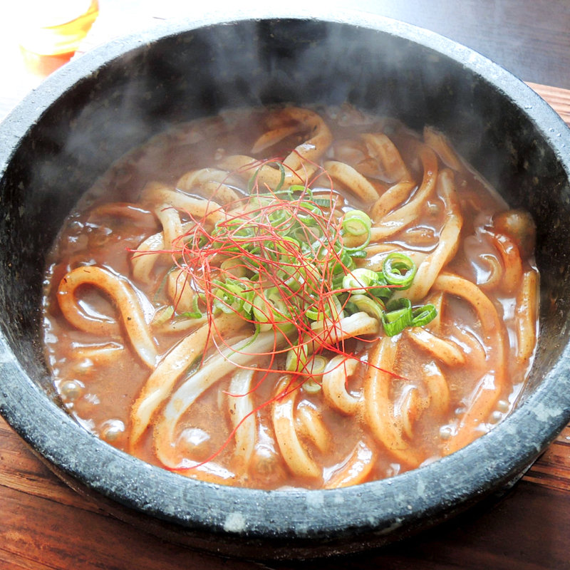 石焼きカレーうどん
