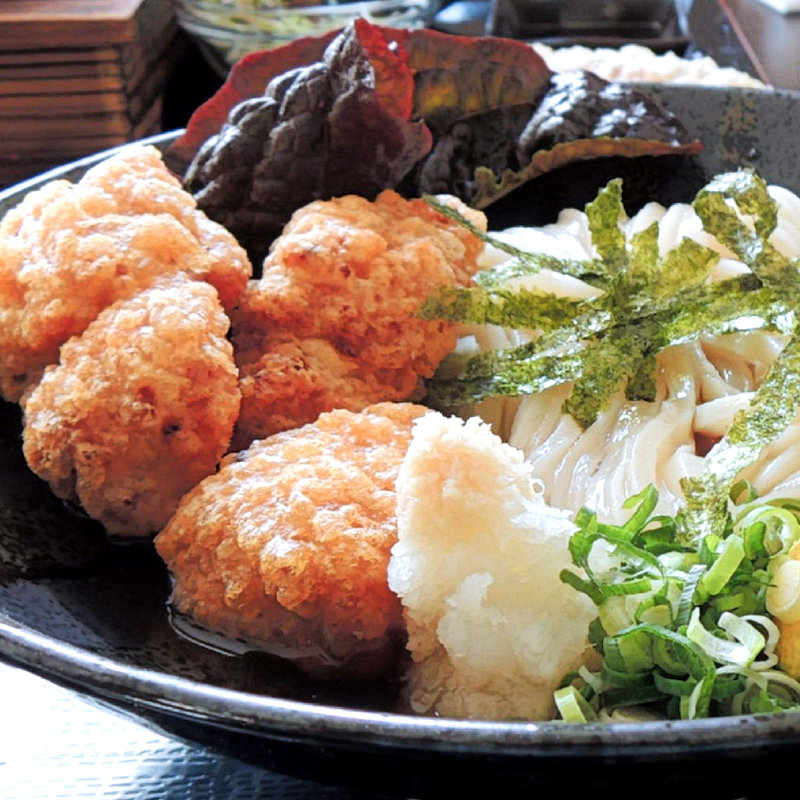 とり天ぶっかけ冷(さぬきの麺家 香風 （かふう）)