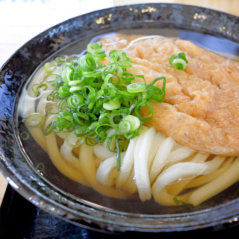 かけそのまま+お揚げ(こだわり麺や フジグラン丸亀店 )