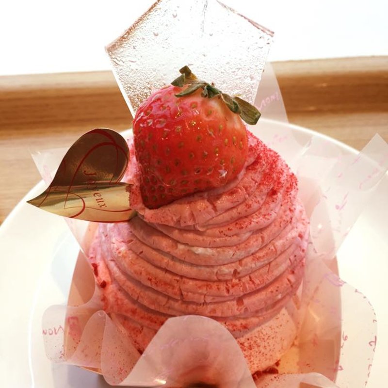 ストロベリーモンブラン(ミキシン ミクスリーム （mix’n mixream）)