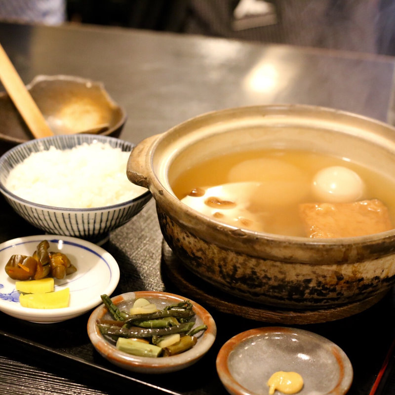 おでんセット(きしめん 尾張屋)