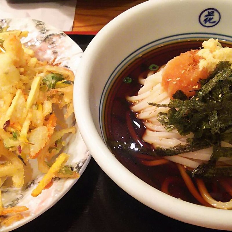 かき揚げおろしうどん(うどん割烹 花きり （はなきり）)