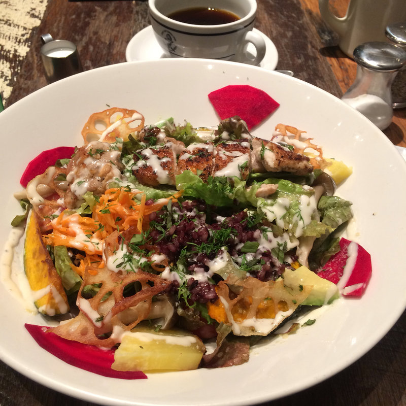 グリルチキンサラダ(Sizzle Gazzile)