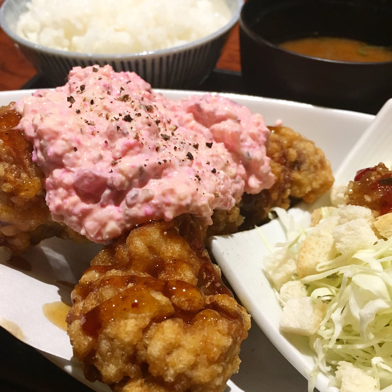 唐揚げランチ(炭火串焼　つじや 本店 )