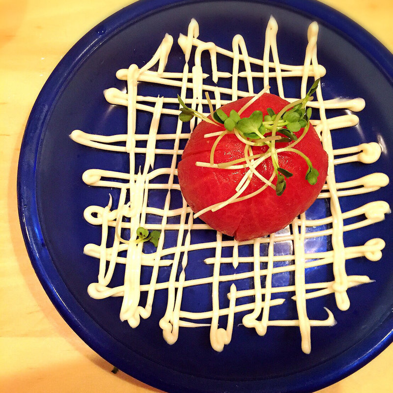 紅芋の…トマポテ！？サラダ(吉崎食堂 恵比寿店)