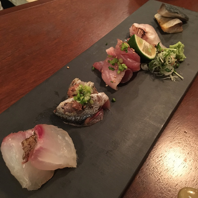 刺身盛り合わせ(炉端氷炭薬院本店)