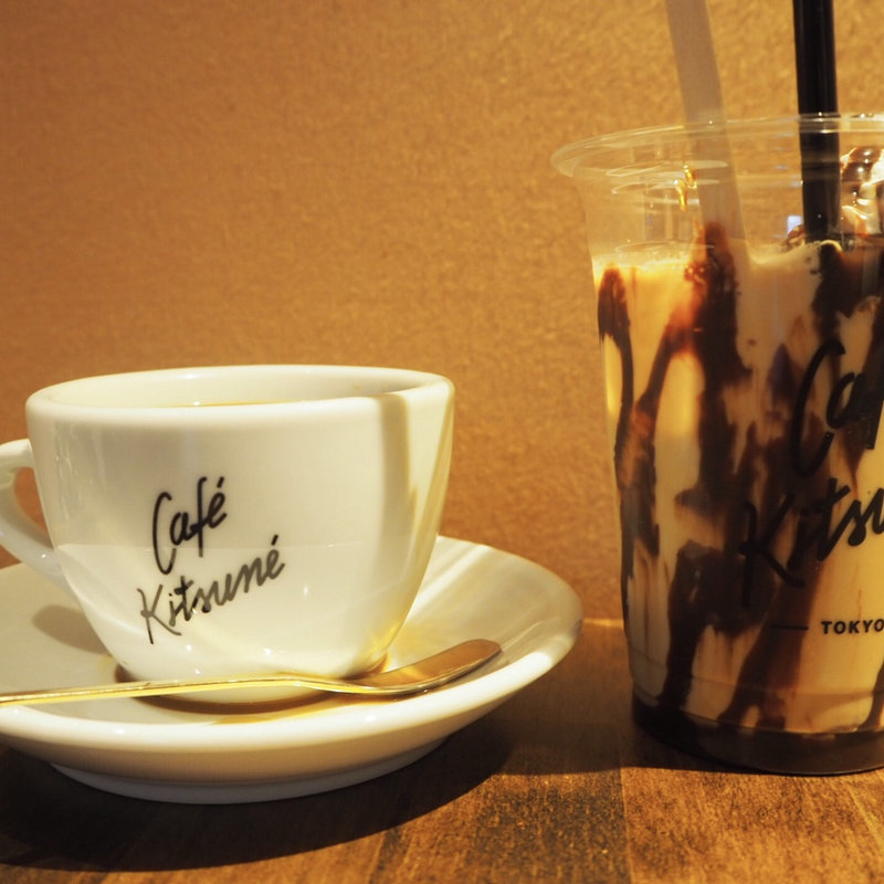 カフェモカ(Café Kitsuné Aoyama)