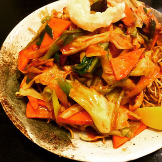 揚げ焼きそば(綿徳)