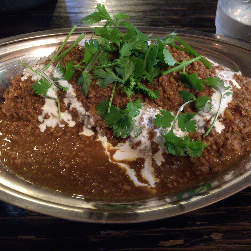 豚ひキーマカレー(カレー屋 アカマル)