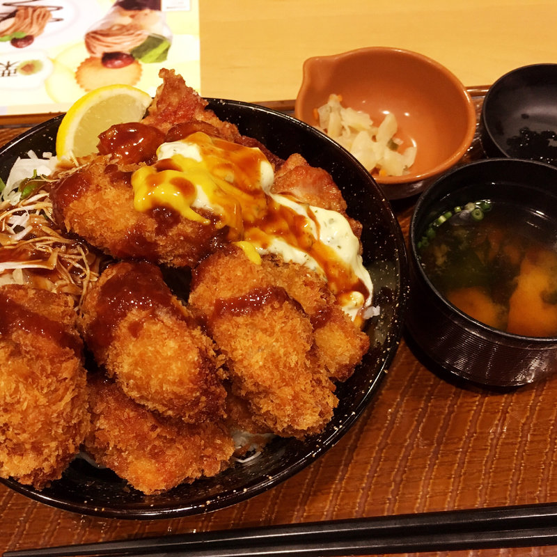 特盛カキからドーーン(ガスト 西新店 )