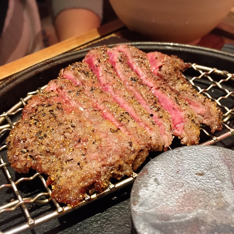 究極の列島牛カツセット(肉菜パーク ミートランド ～肉嵐土～)