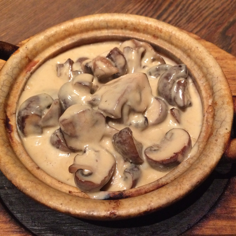 マッシュルームの西京味噌クリーム煮(農家の台所)