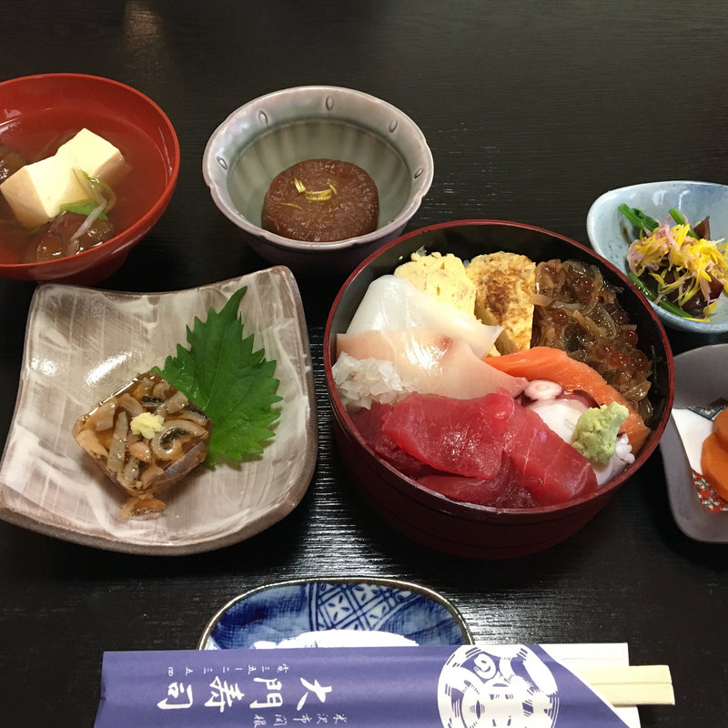 日替わりランチ(大門寿司)