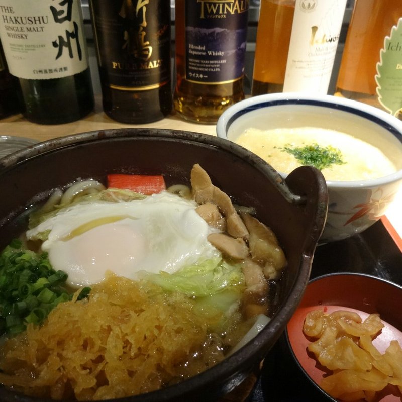 小鍋焼きうどん(つるや)